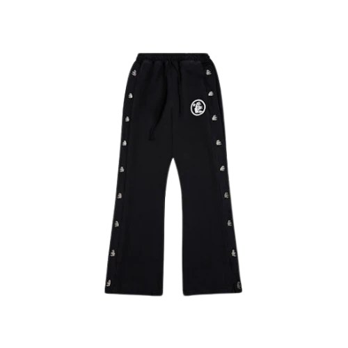 Hellstar Mirror Face Sweatpant Black
