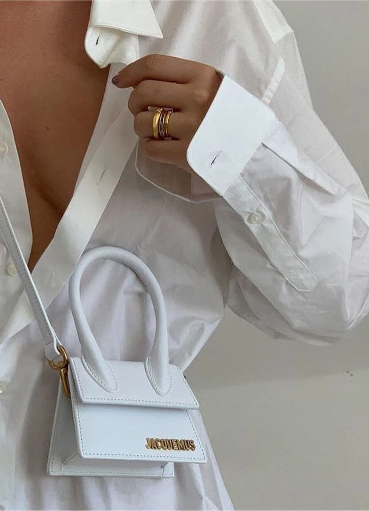 Jacquemus Le Chiquito Moyen White - Image 6