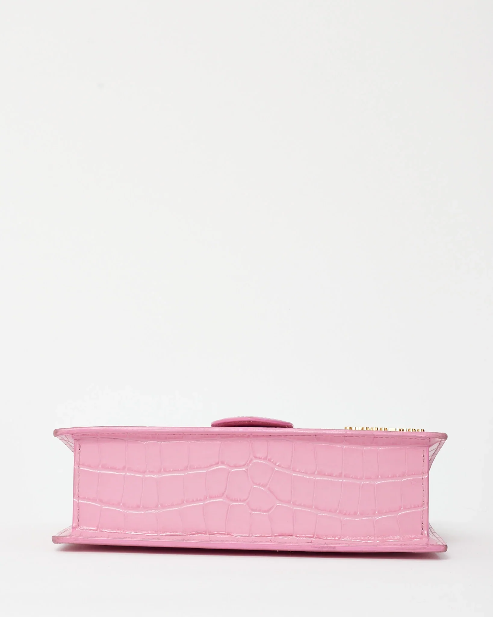 Jacquemus Le Grand Bambino Croco Pink - Image 6