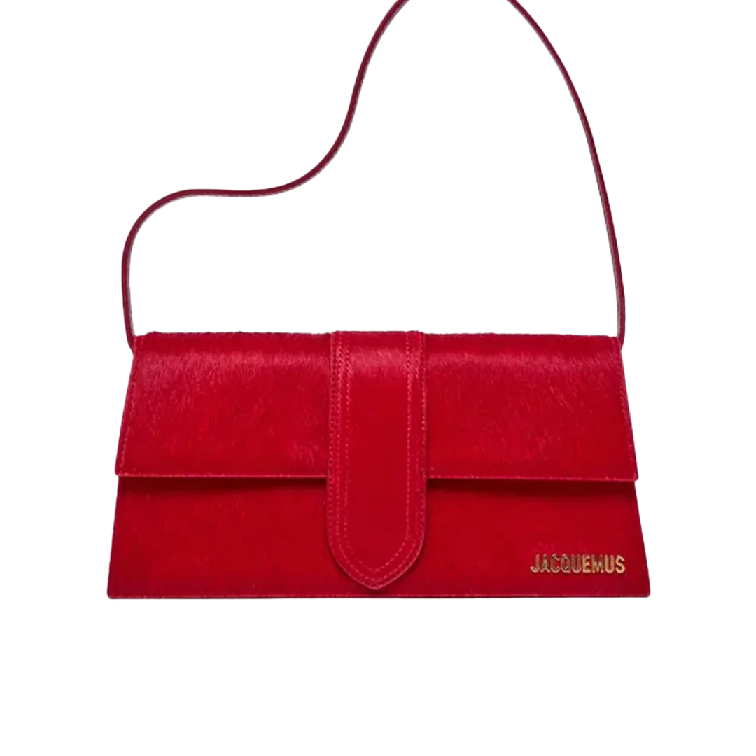 Jacquemus Le Long Bambino Leopard Red