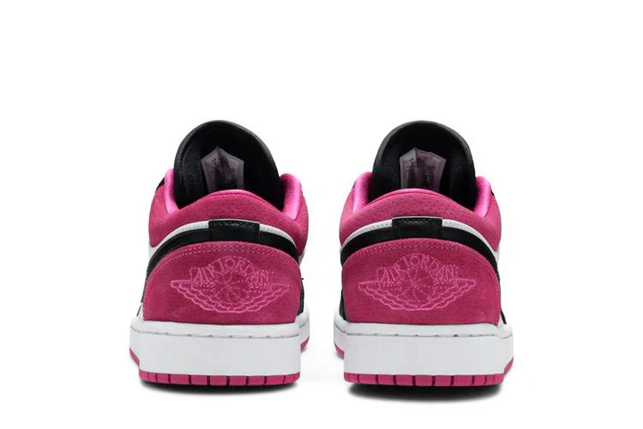 Jordan 1 Low Black Active Fuchsia - Image 5