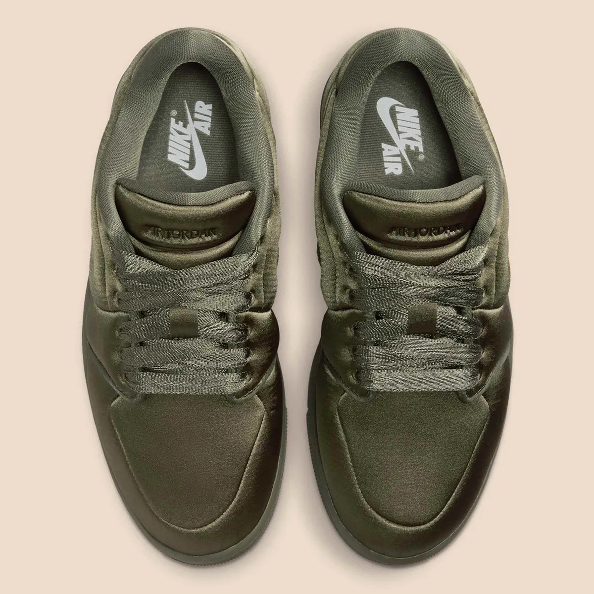 Jordan 1 Low Method of Make Satin Medium Olive - Image 4