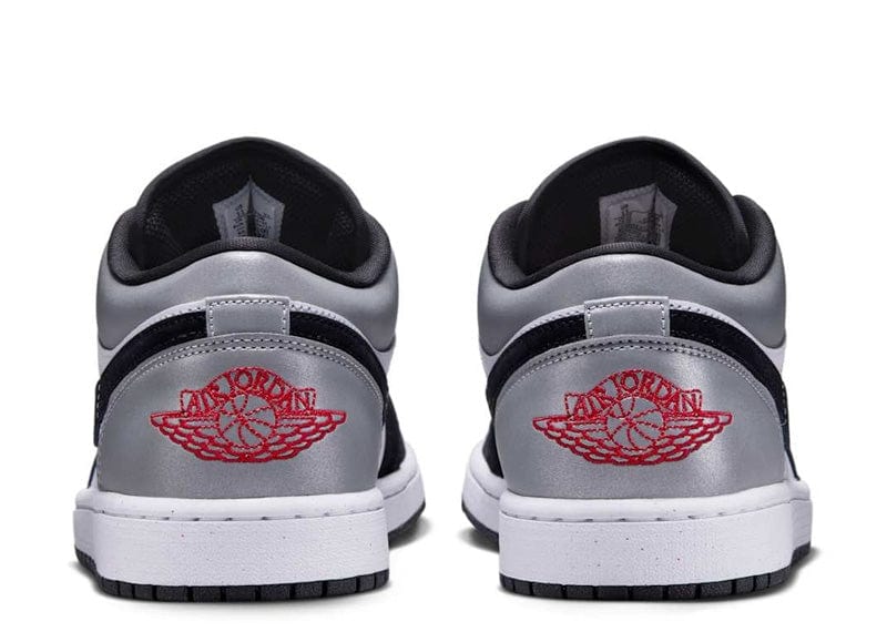 Jordan 1 Low SE White Fire Red Black Matte Silver - Image 5