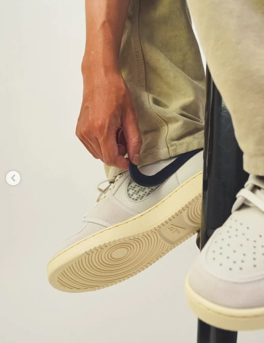 Jordan 1 Retro AJKO Low SP Union Sail Leather - Image 3