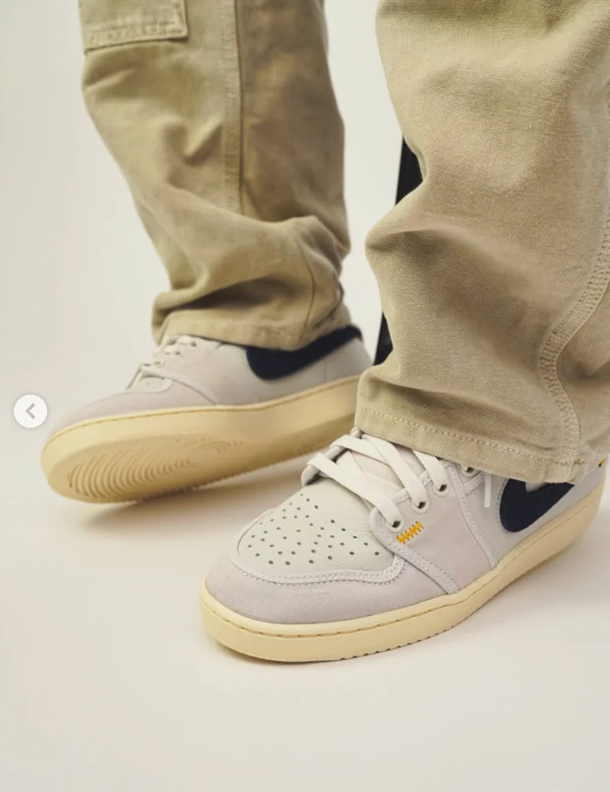 Jordan 1 Retro AJKO Low SP Union Sail Leather - Image 4