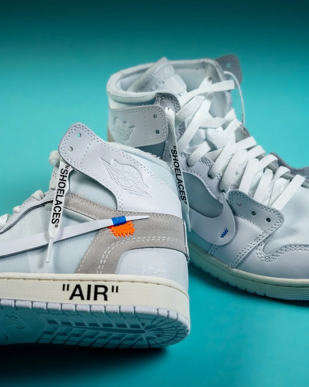 Jordan 1 Retro High Virgil Abloh Archive Alaska - Image 2