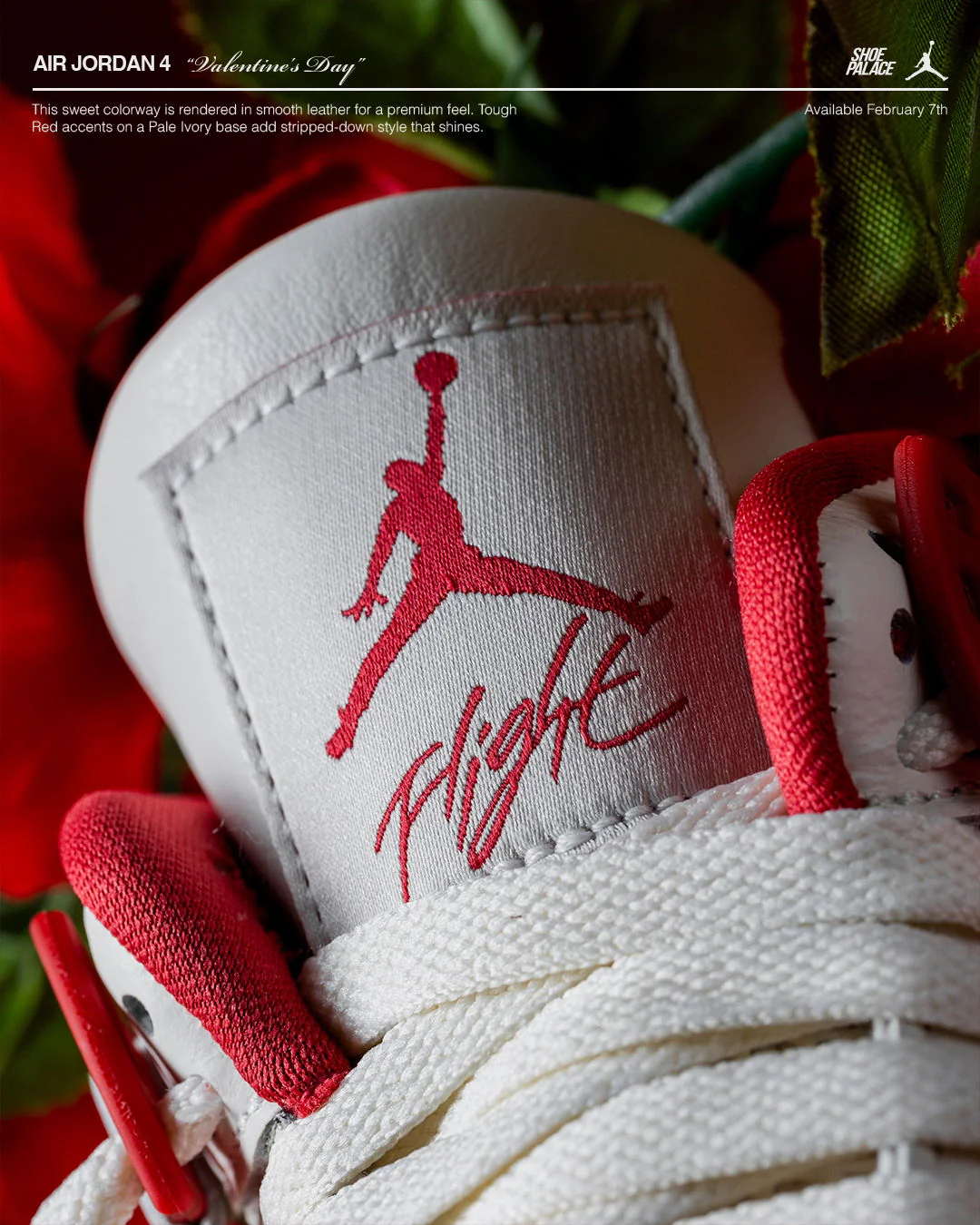 Jordan 4 Retro Valentine's Day Sierra Red - Image 5