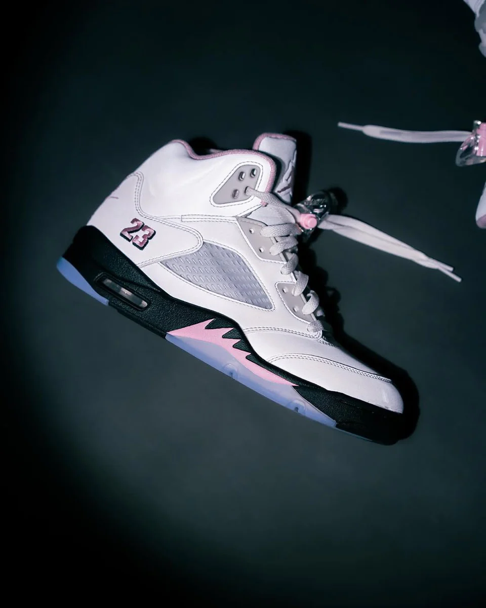Jordan 5 Retro Medium Soft Pink - Image 2