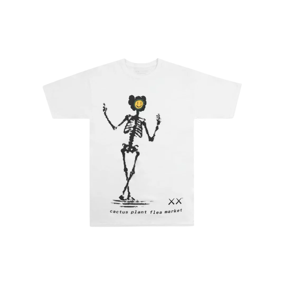 KAWS x Cactus Plant Flea Market T-shirt White