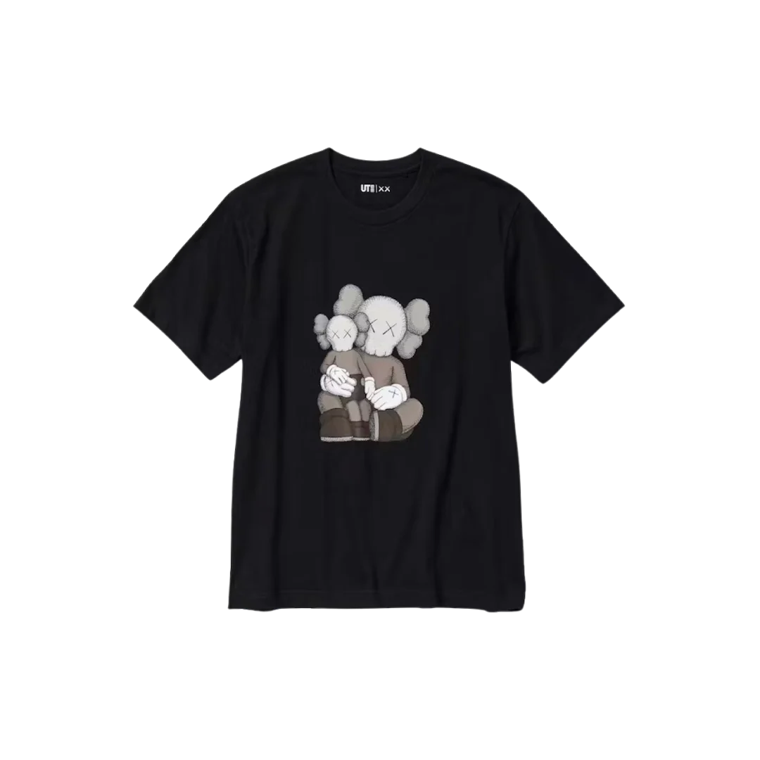 KAWS x Uniqlo UT Short Sleeve Graphic T-shirt Black