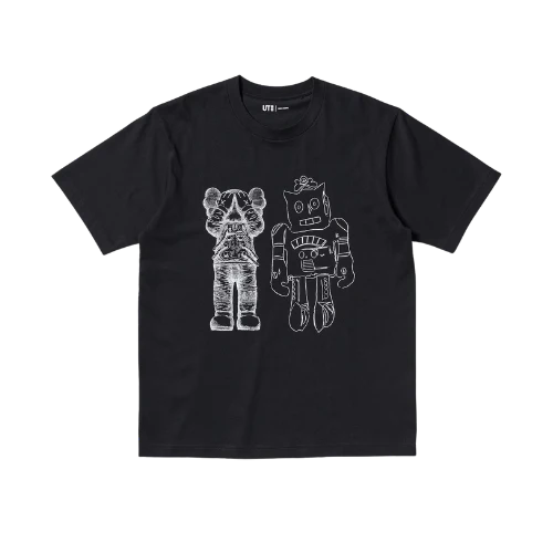 KAWS x Uniqlo Warhol UT Graphic 476351 T-shirt Black