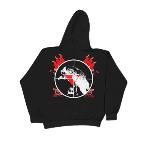 Kodak Black x Vlone 47 Hoodie Black - Image 2
