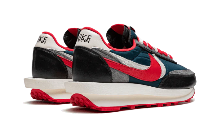 Nike LD Waffle Sacai Undercover Midnight Spruce University Red - Image 3