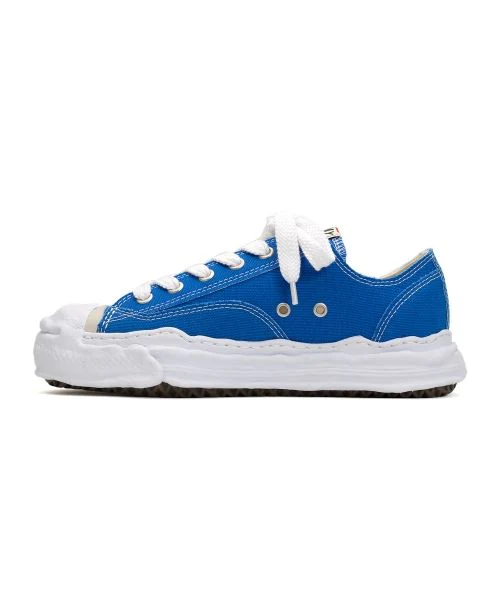 Maison Mihara Yasuhiro Hank OG Sole Canvas Low Clear Blue - Image 4