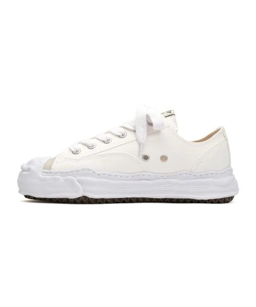 Maison Mihara Yasuhiro Hank OG Sole Canvas Low White - Image 5