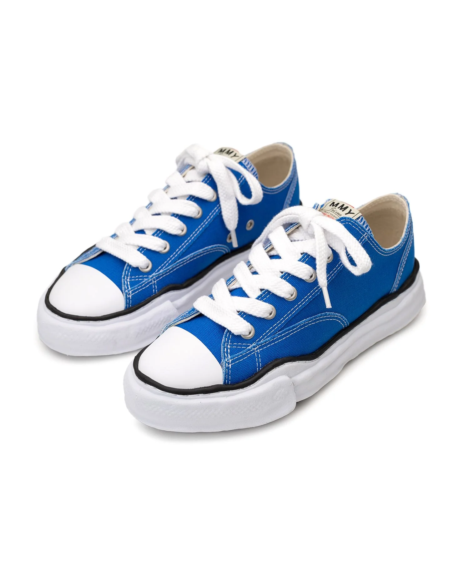 Maison Mihara Yasuhiro Peterson OG Sole Canvas Low CL Blue - Image 3