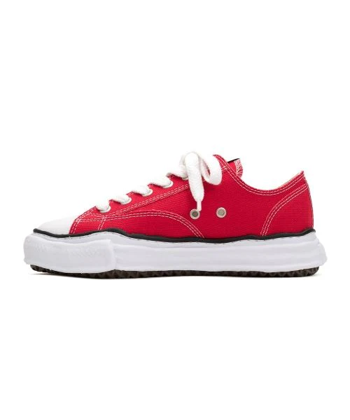 Maison Mihara Yasuhiro Peterson OG Sole Canvas Low Red - Image 3
