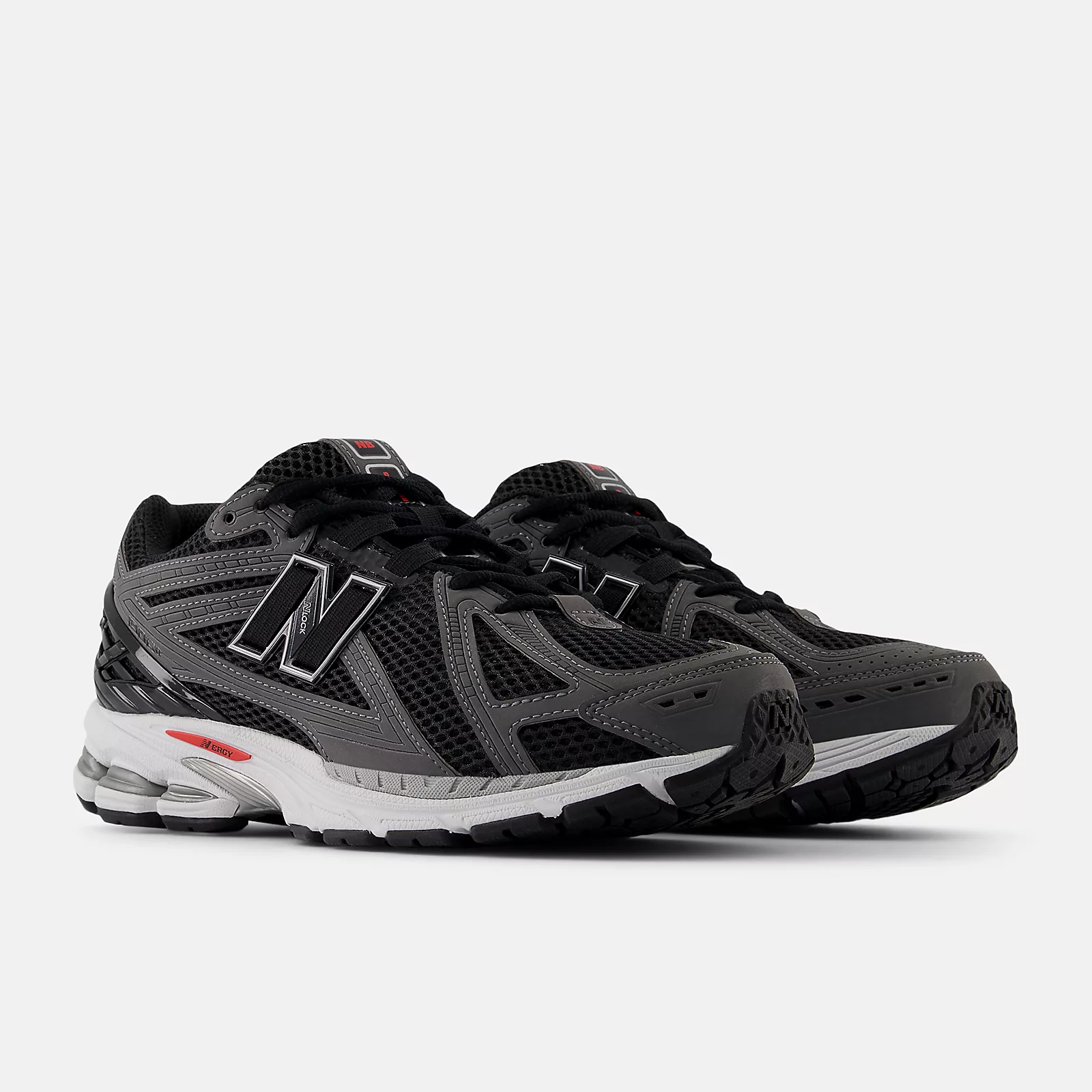 New Balance 1906R Black Team Red Castlerock - Image 2