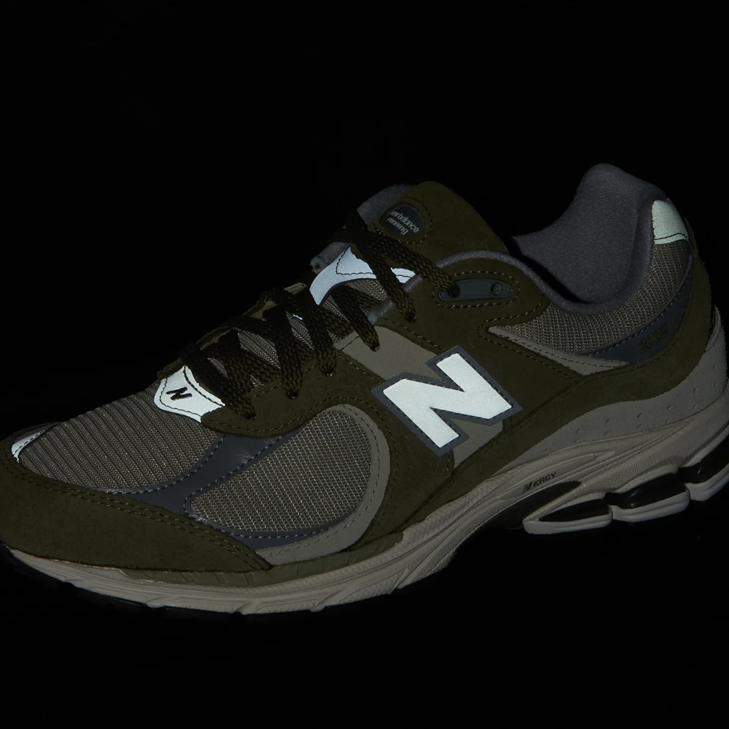 New Balance 2002R Olive Light Khaki Grey - Image 3