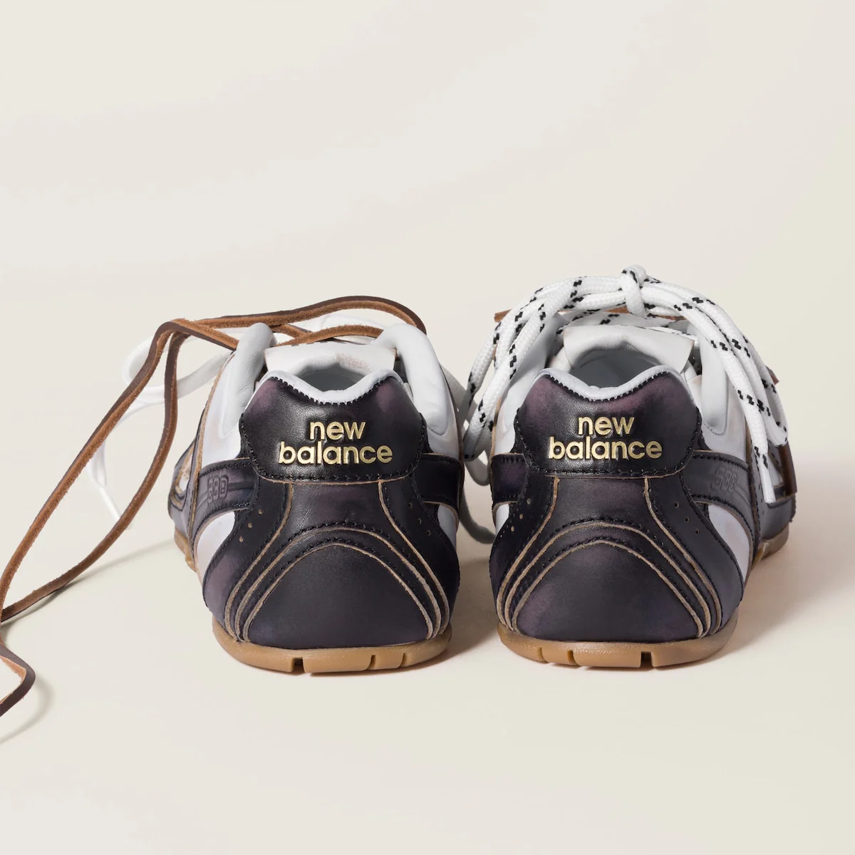 New Balance 530 SL Deco Miu Miu Black White - Image 5