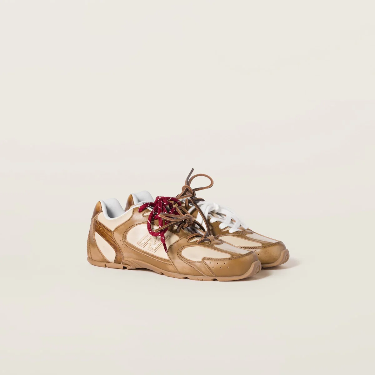 New Balance 530 SL Deco Miu Miu Cinnamon Travertine Grey - Image 2
