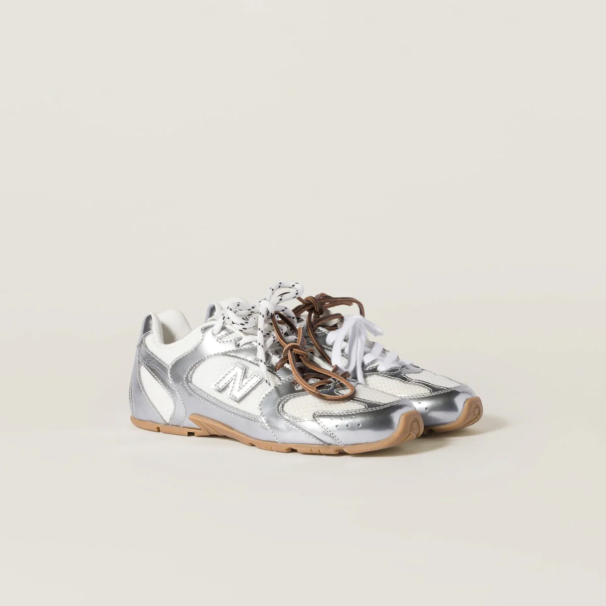 New Balance 530 SL Miu Miu Metallic Silver - Image 3
