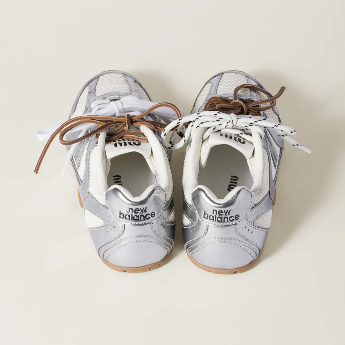 New Balance 530 SL Miu Miu Metallic Silver - Image 6