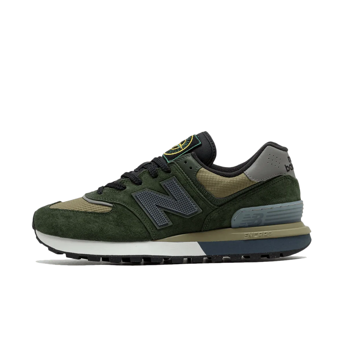 New Balance 574 X Stone Island Legacy Dark Green