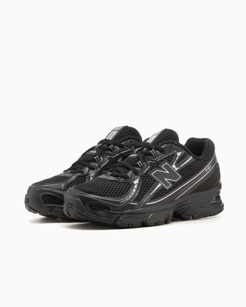 New Balance 740v2 Black Grey Silver - Image 3