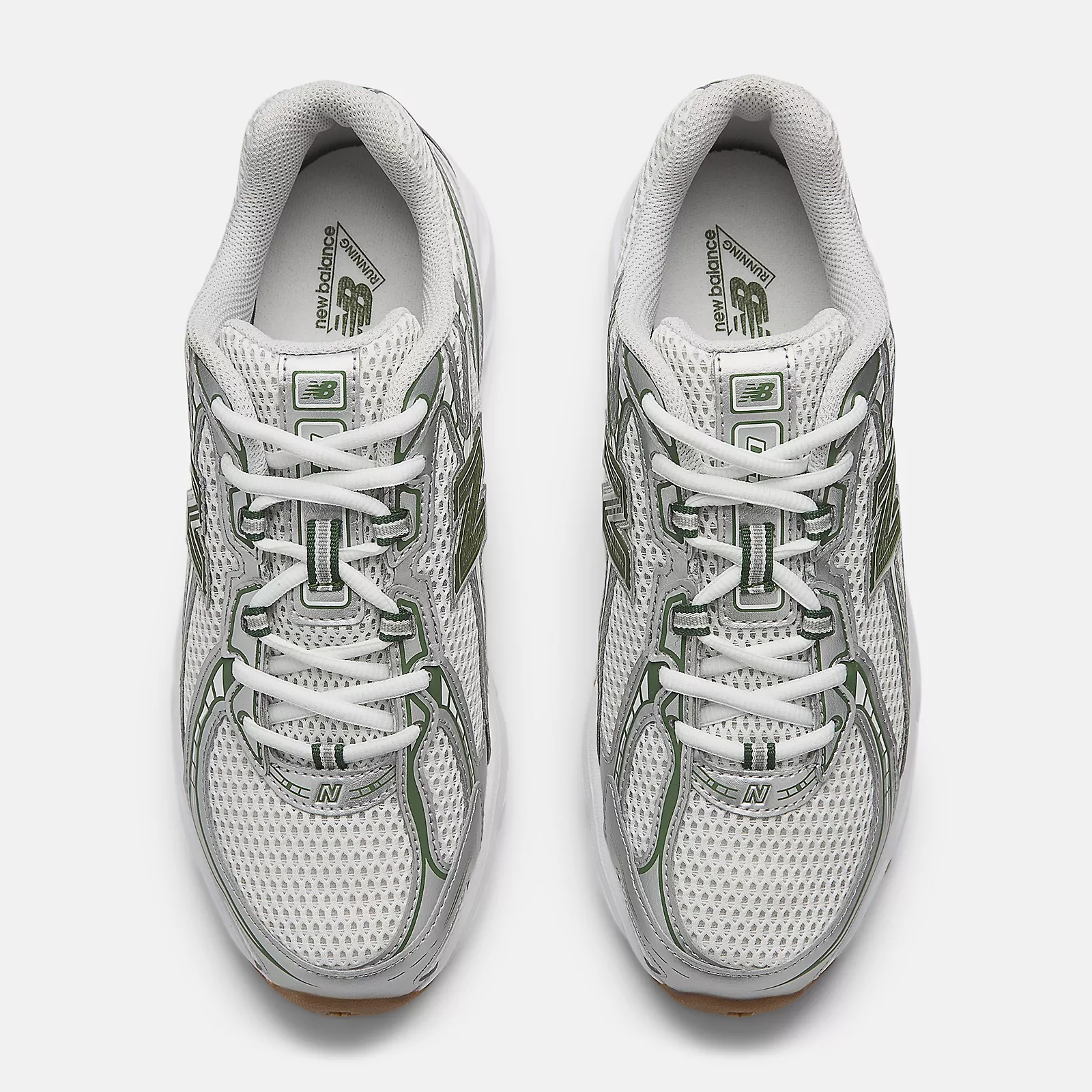 New Balance 740v2 Grey Matter Dark Alpine Green - Image 4