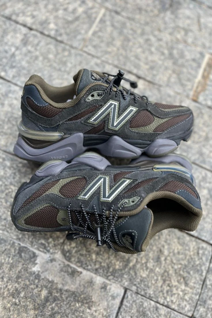 New Balance 9060 Blacktop Dark Moss - Image 2