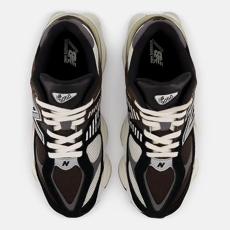 New Balance 9060 Brown Black - Image 4