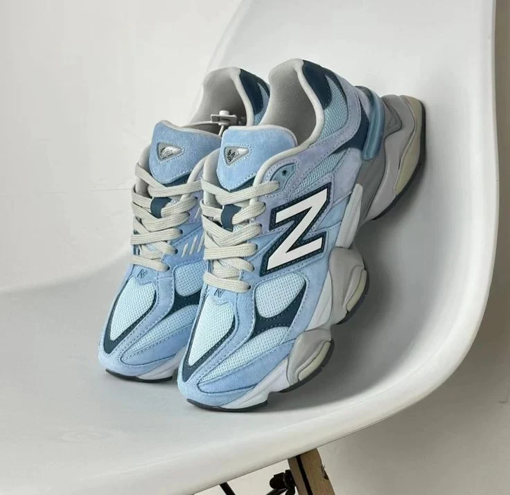 New Balance 9060 Chrome Blue - Image 2