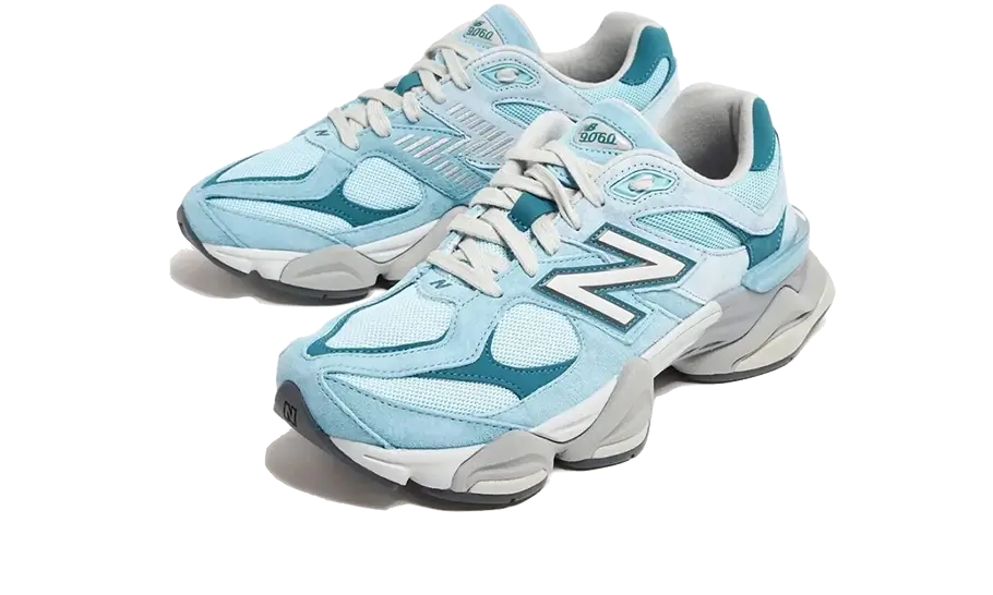 New Balance 9060 Chrome Blue - Image 3
