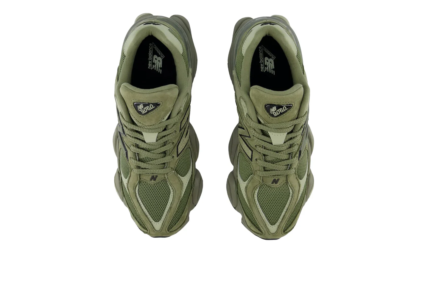 New Balance 9060 Dark Olivine (GS) - Image 5