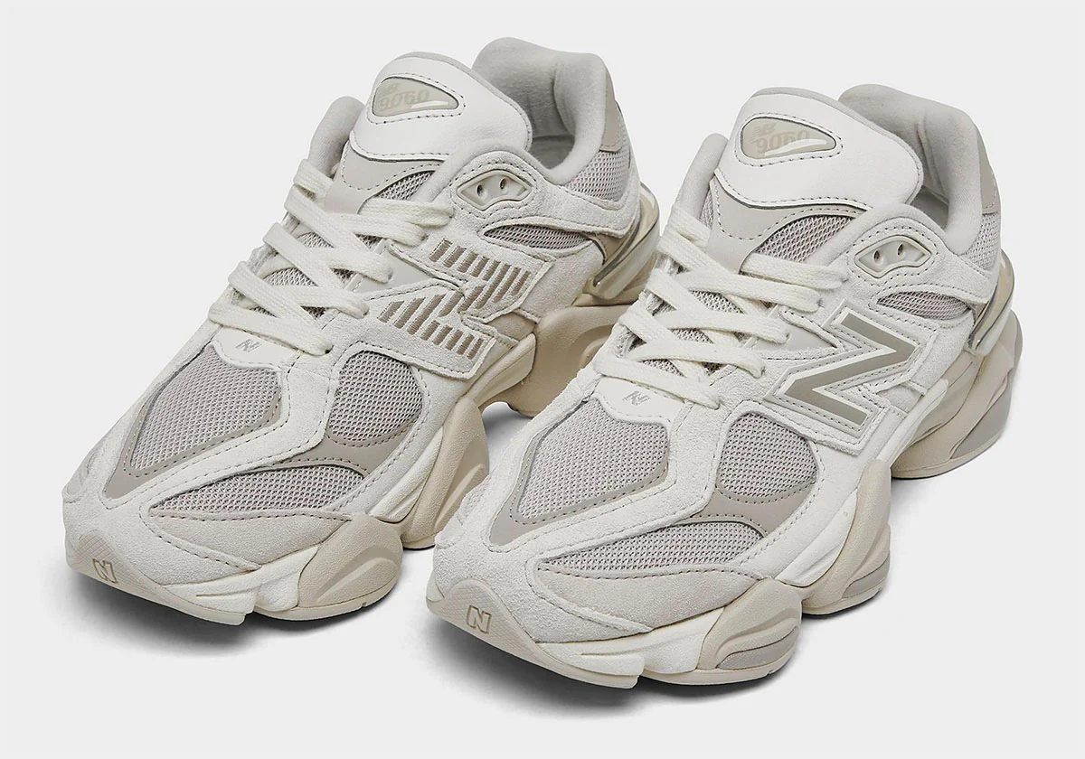 New Balance 9060 Grey Moonbeam - Image 3