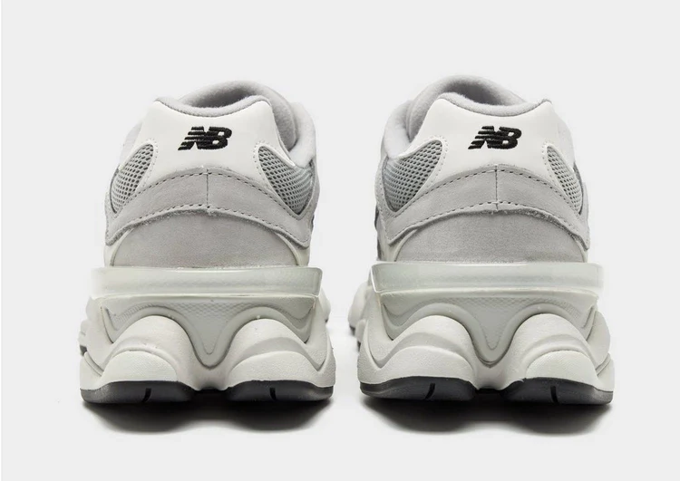 New Balance 9060 Light Grey Silver Metallic - Image 3