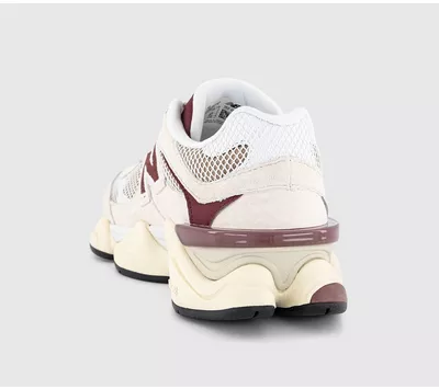 New Balance 9060 Linen Burgundy - Image 5