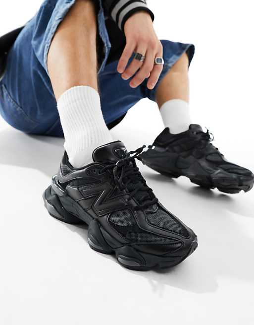 New Balance 9060 Sea Stone Black - Image 3