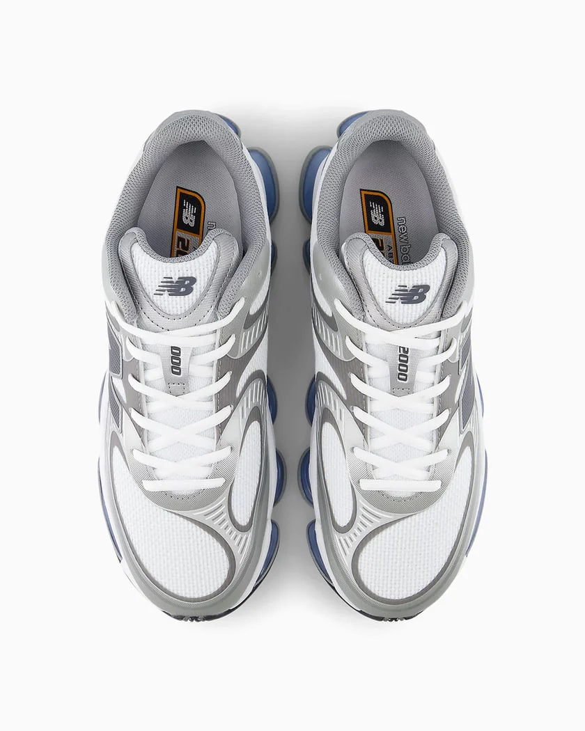 New Balance Abzorb 2000 White Grey Blue - Image 4
