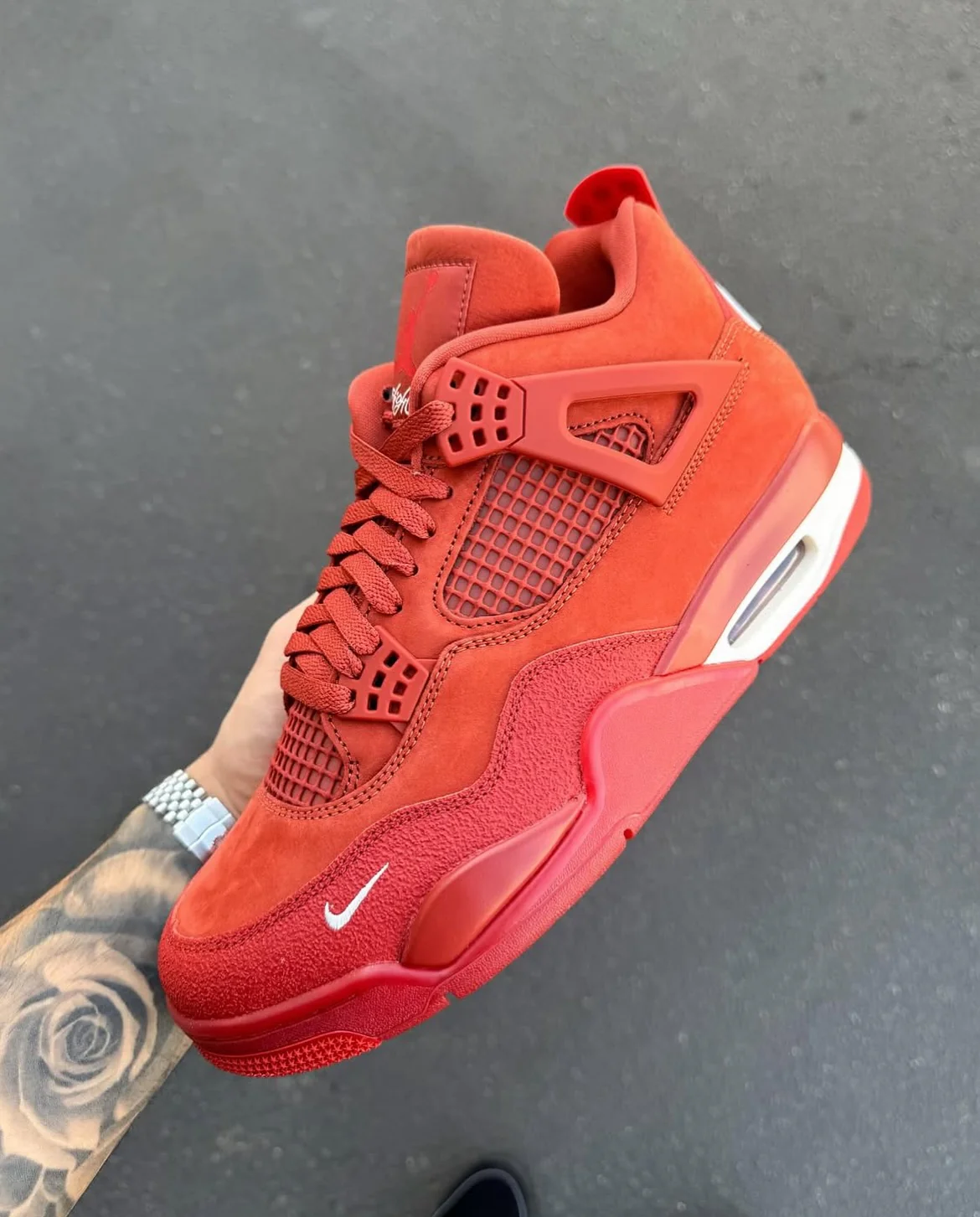Nigel Sylvester x Air Jordan 4 OG Brick By Brick - Image 2