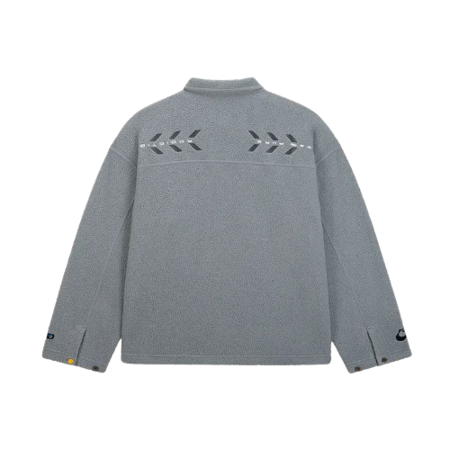 Nike ACG x CPFM L/S Polo Grey - Image 2