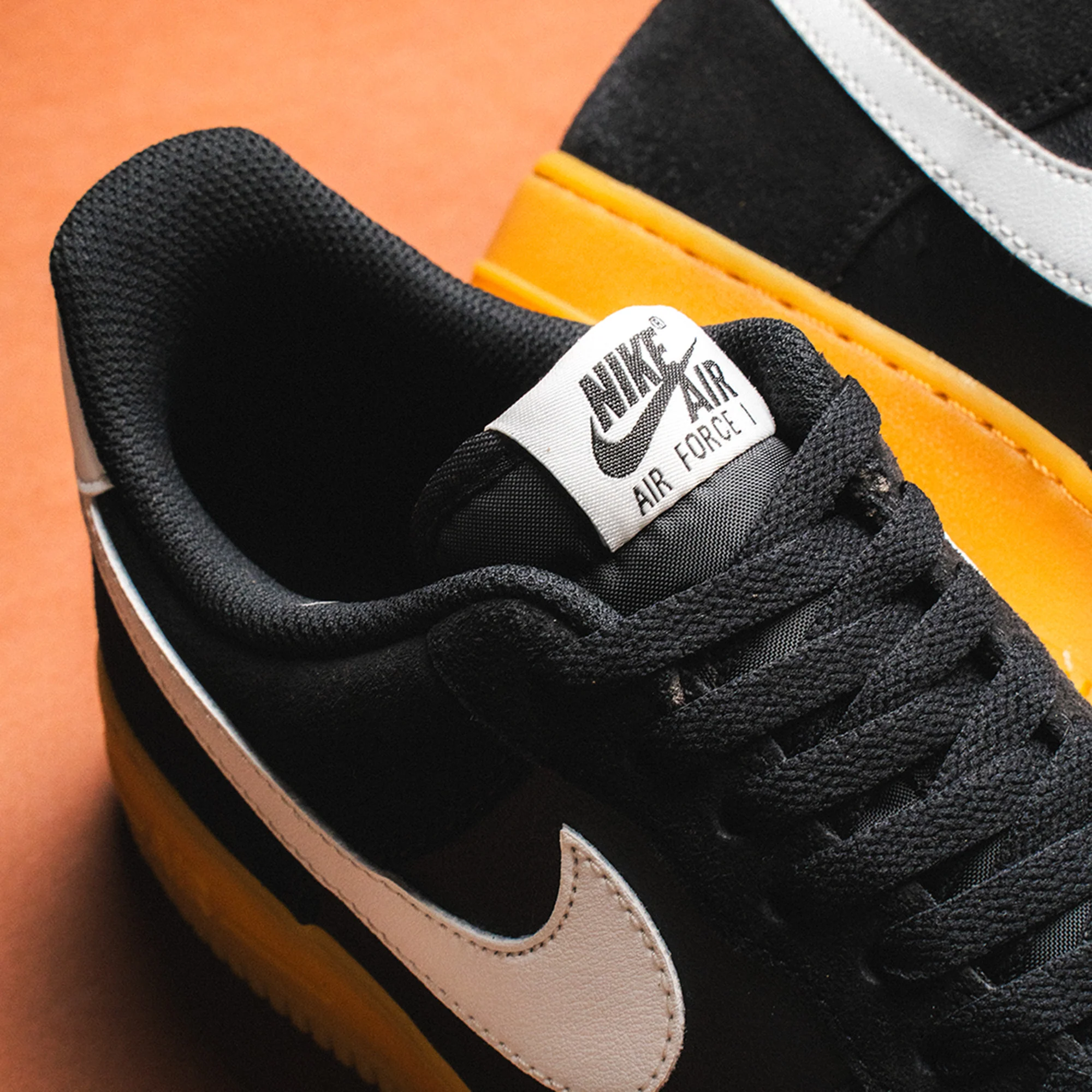 Nike Air Force 1 Low '07 LV8 Black Summit White Gum - Image 4