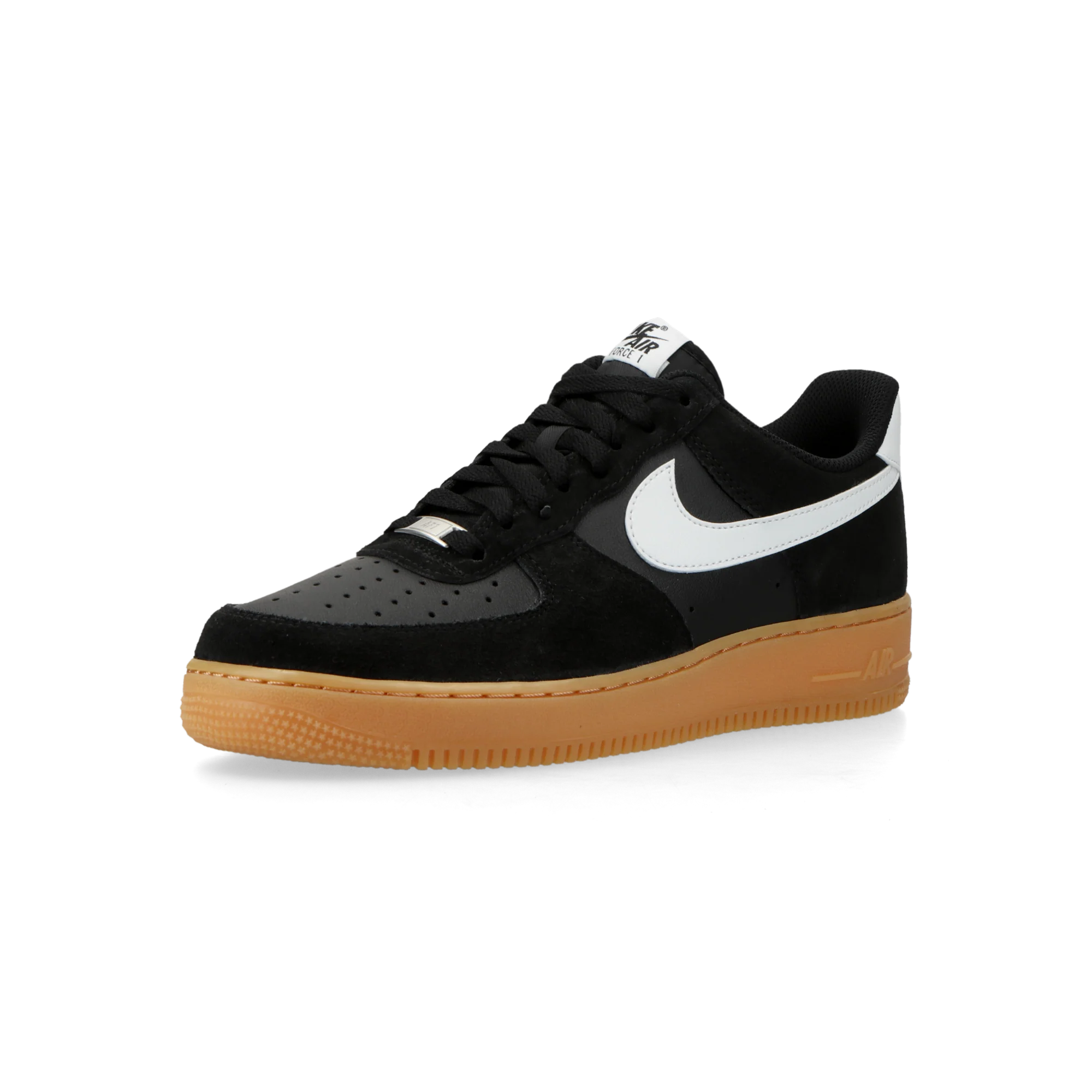 Nike Air Force 1 Low '07 LV8 Black Summit White Gum - Image 5
