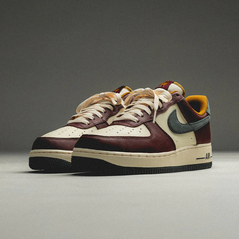 Nike Air Force 1 Low '07 LV8 Dark Team Red Vintage Green - Image 2
