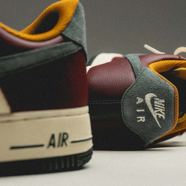 Nike Air Force 1 Low '07 LV8 Dark Team Red Vintage Green - Image 3