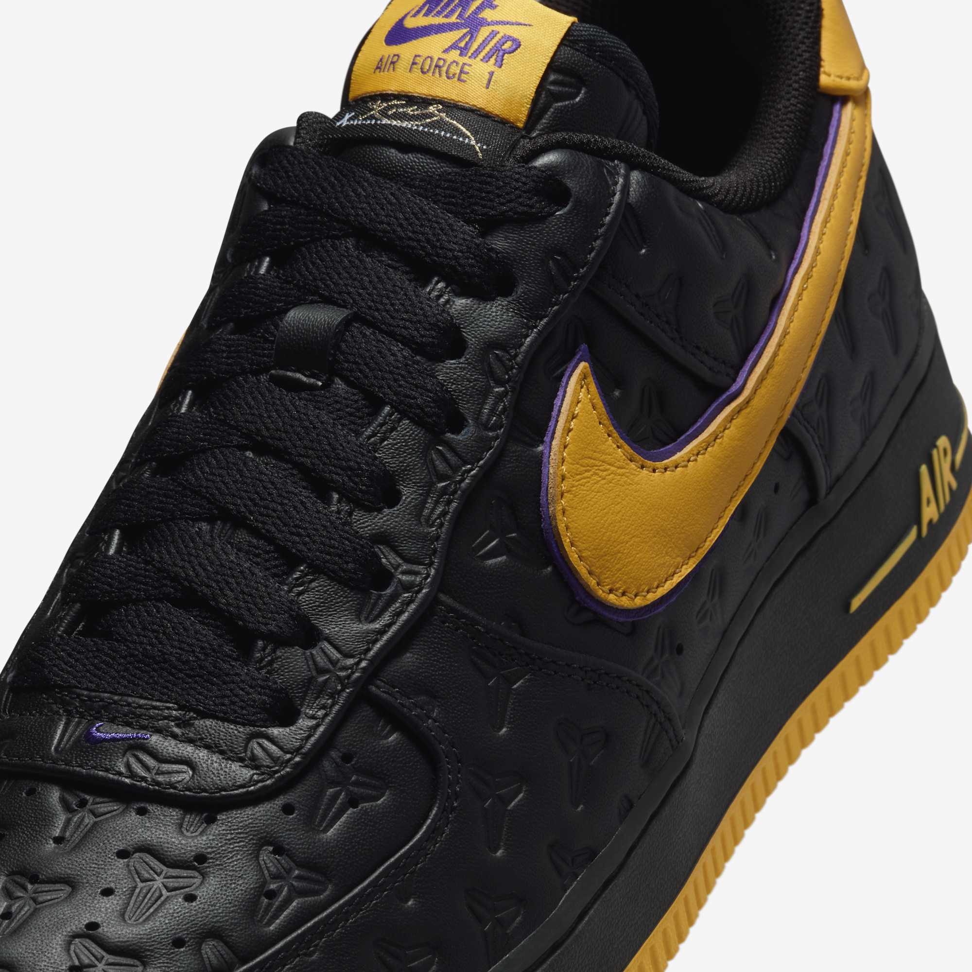 Nike Air Force 1 Low Kobe Bryant Lakers Away (Numbered Edition of 8000) - Image 4