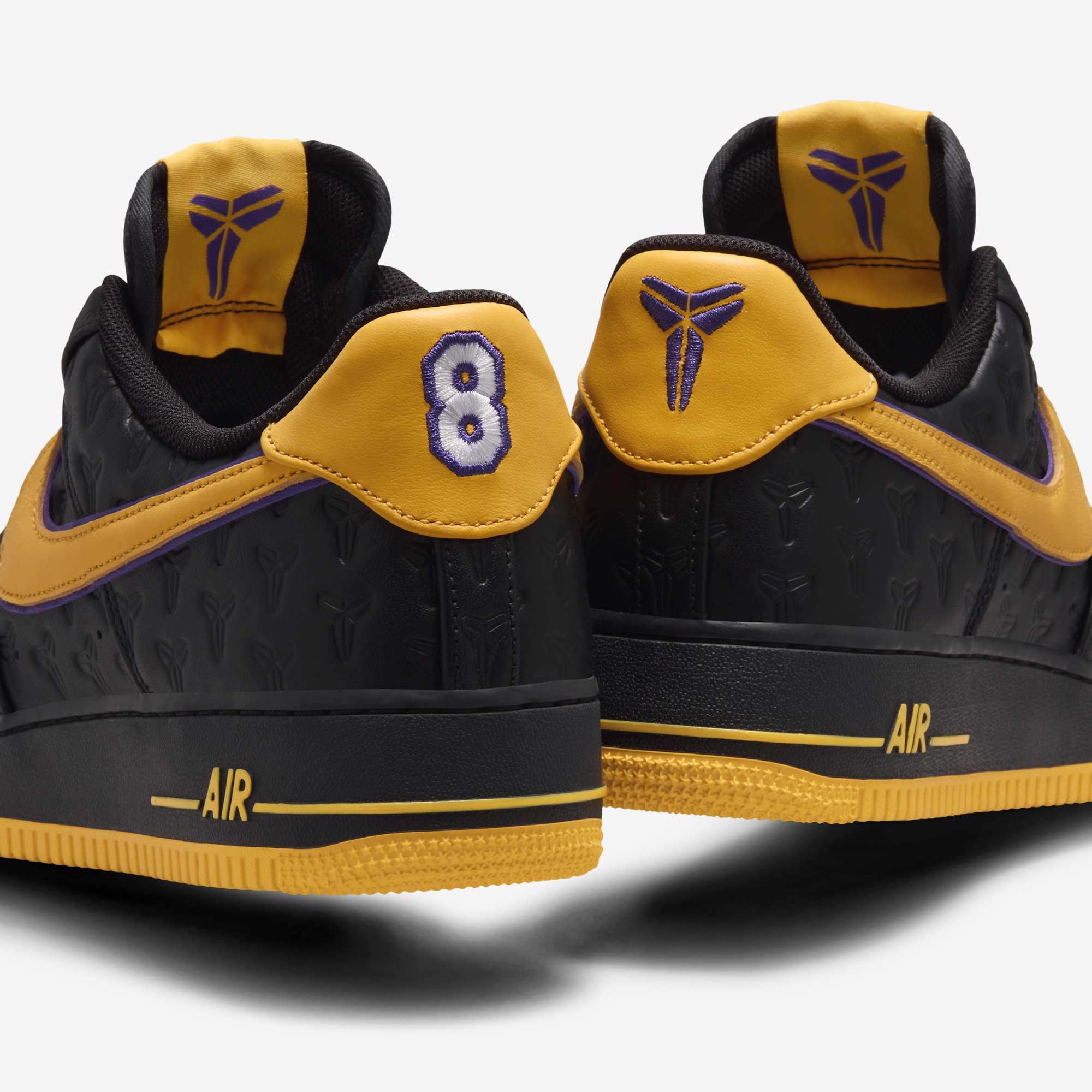 Nike Air Force 1 Low Kobe Bryant Lakers Away (Numbered Edition of 8000) - Image 5