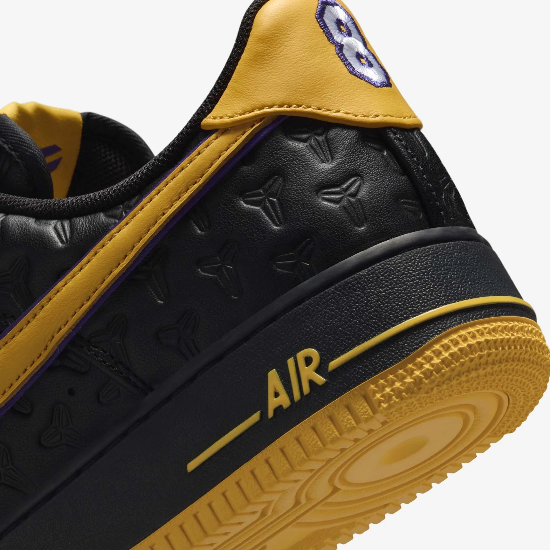 Nike Air Force 1 Low Kobe Bryant Lakers Away (Numbered Edition of 8000) - Image 6