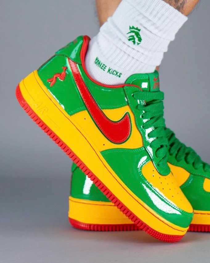 Nike Air Force 1 Low Lil Yachty Concrete Boys Lucky Green - Image 2
